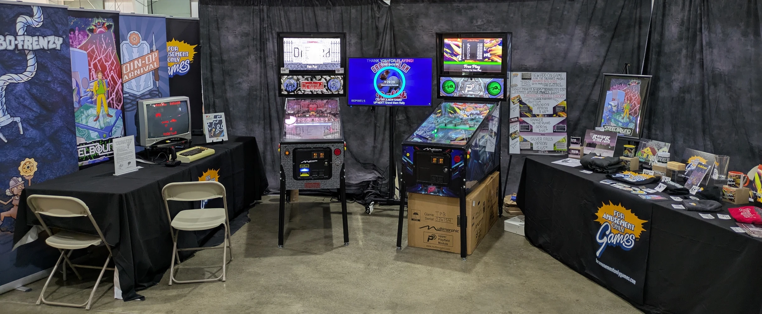 Multimorphic P3 hardware at our booth